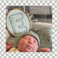 CUSTOM Embroidered Baby Name Announcement Hoop