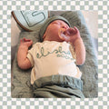 CUSTOM Embroidered Baby Onesie