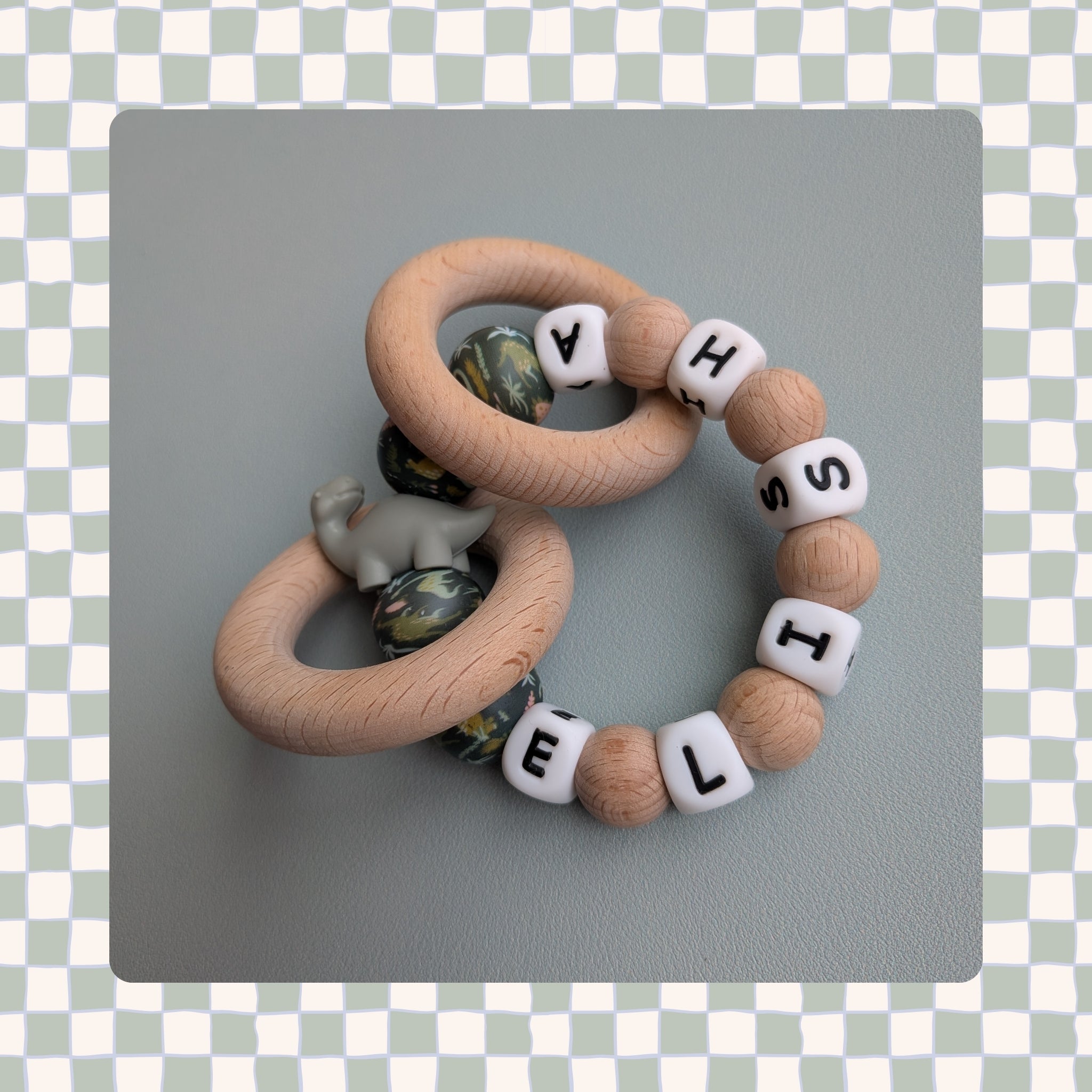 CUSTOM Rattle Teethers