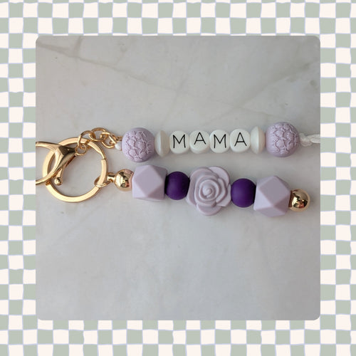 Barbell Keychain