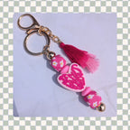 Barbell Keychain