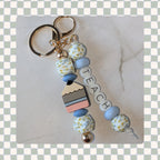 CUSTOM Barbell Keychain