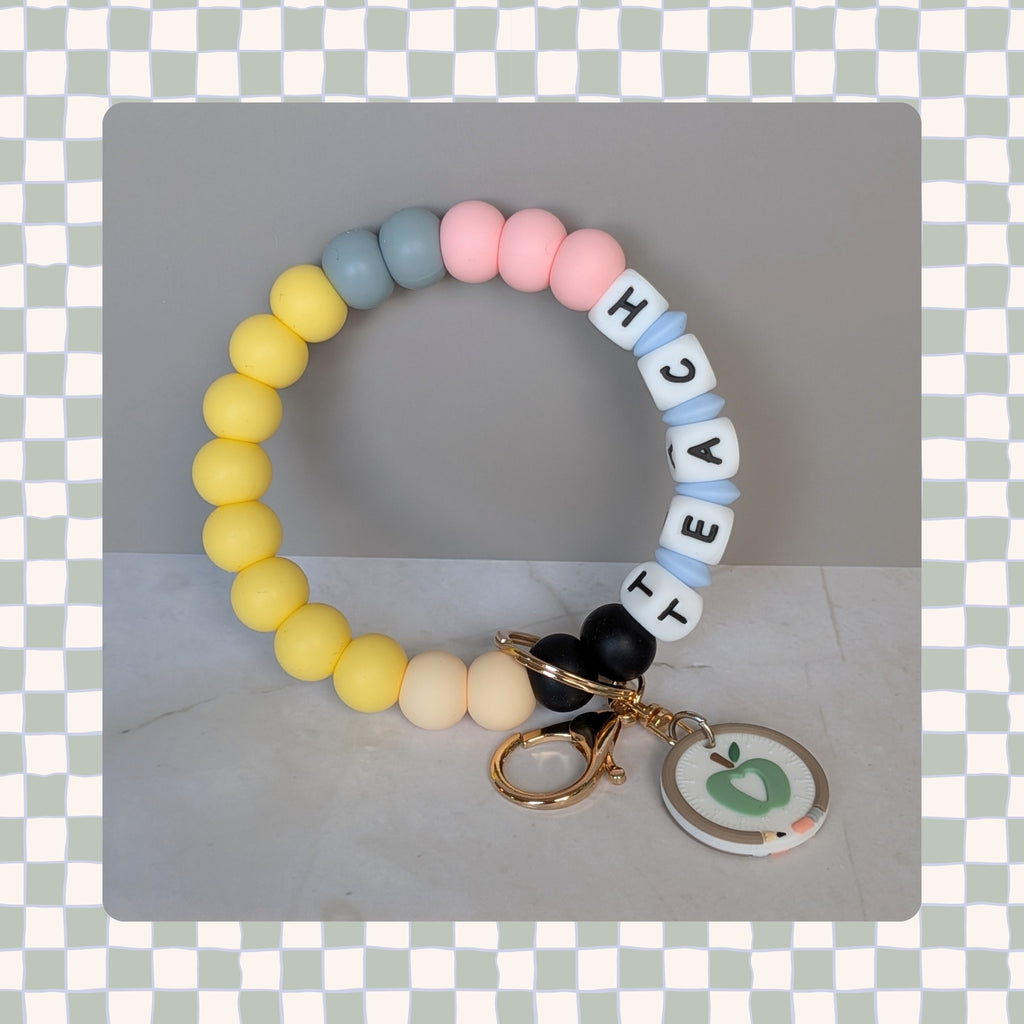 CUSTOM Wristlet Keychain
