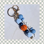 Barbell Keychain