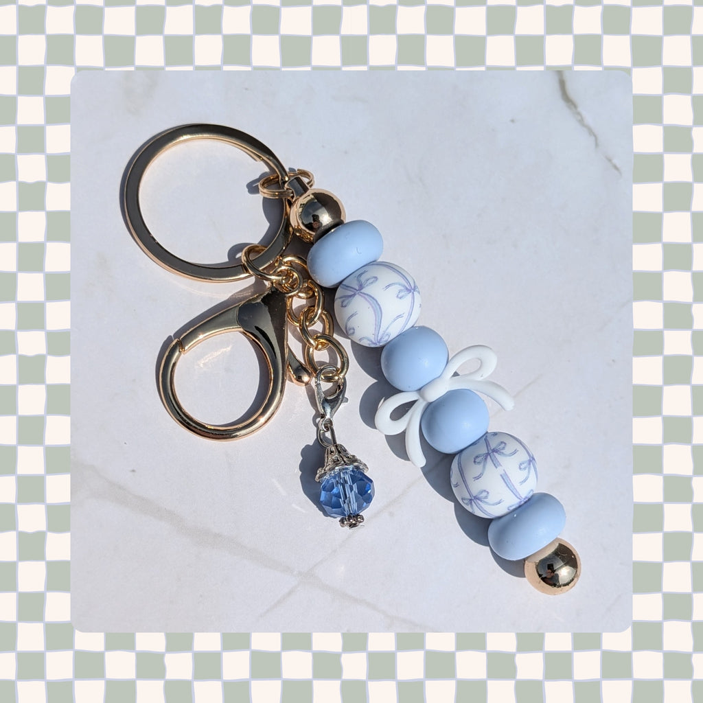 Barbell Keychain