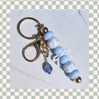 Barbell Keychain