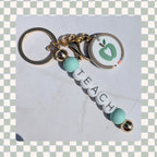 Barbell Keychain