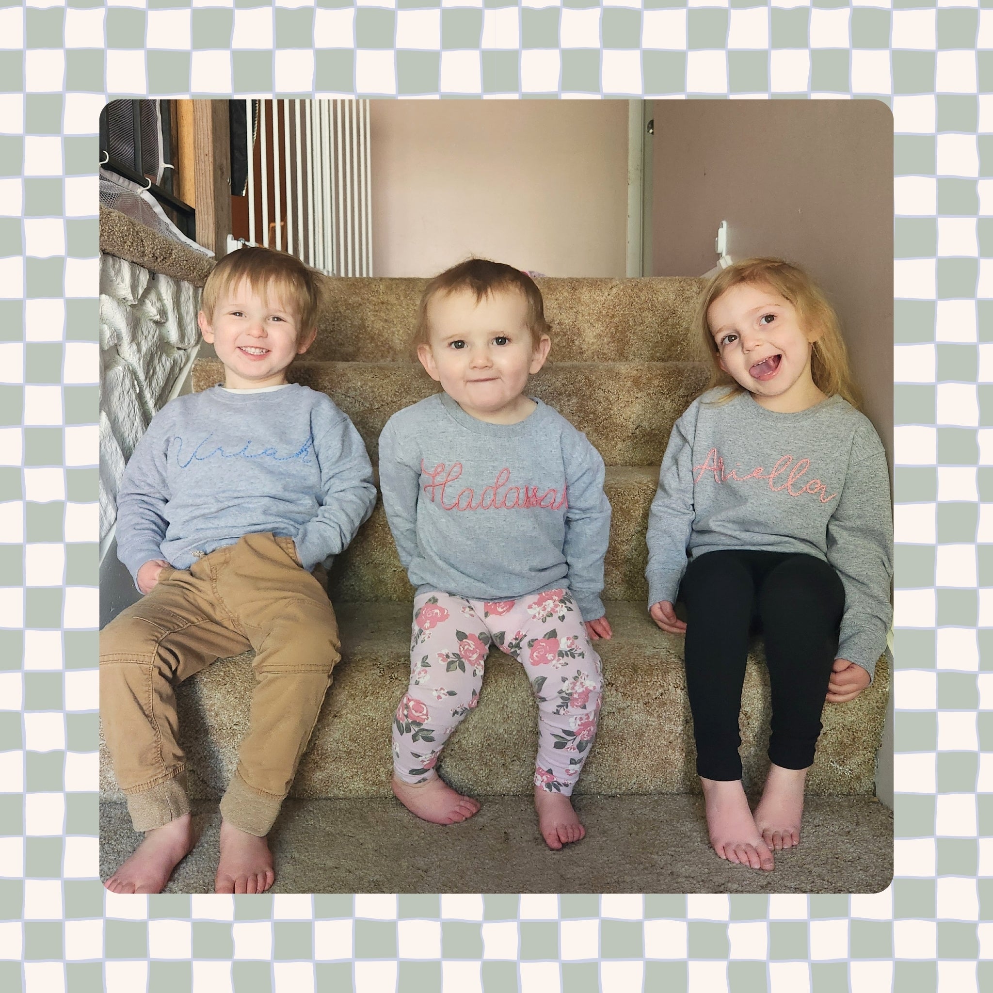 CUSTOM Embroidered T-Shirt (Any Age)